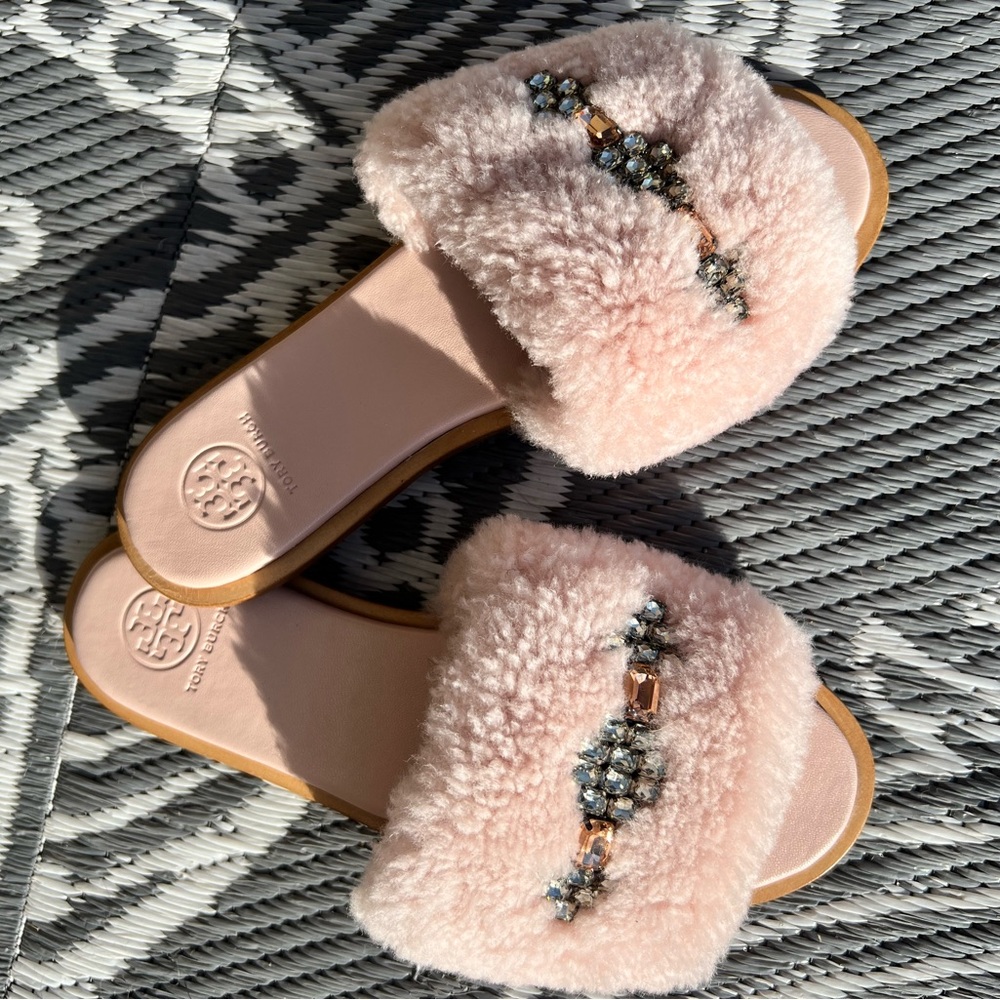 Tory Burch Slides Size 7 - image 1